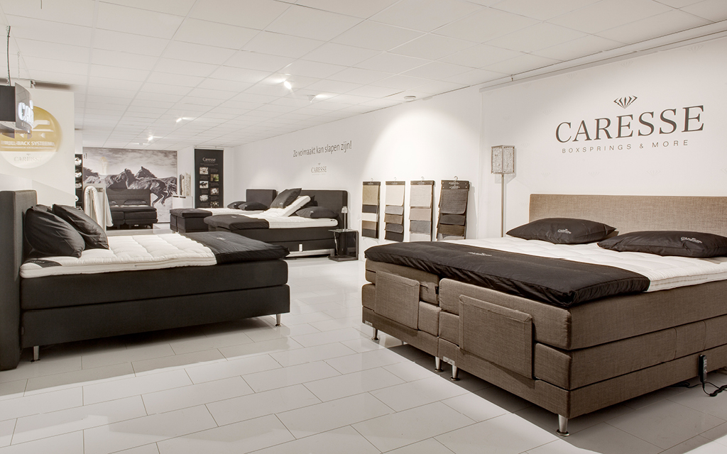 Caresse Boxsprings and more showroom