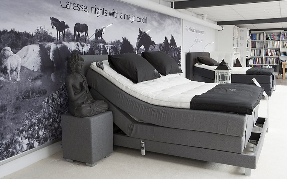 Caresse boxsprings & more, Floorever, Kampen